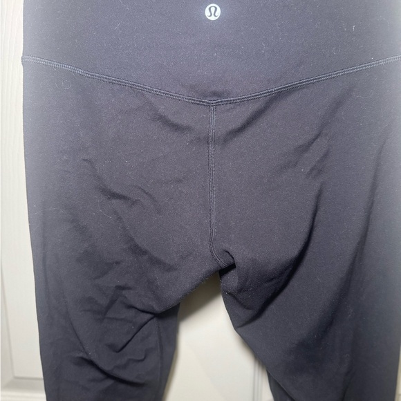 Lululemon Align HR Pant 25” Nulu Size 8 Black Granite BGNT 52624 - Picture 6 of 12